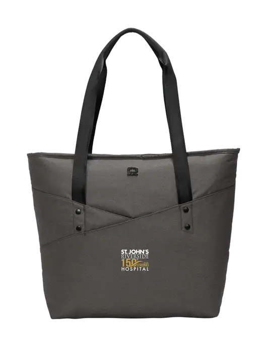 OGIO Tarmac Heather Downtown Tote 
 w/St. John's 150+ Logo