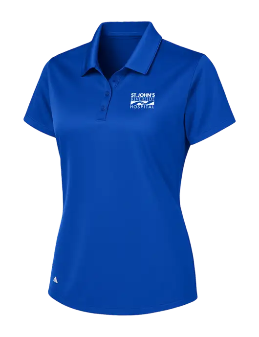 Adidas Royal Womens Basic Sport Polo w/St. John's Riverside Logo