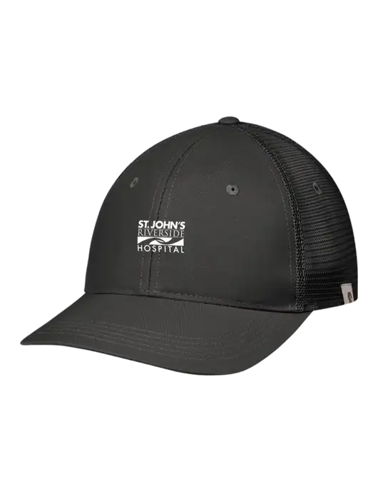 Carhartt Black Trucker Rugged Pro Series Cap w/St. John's Riverside Logo