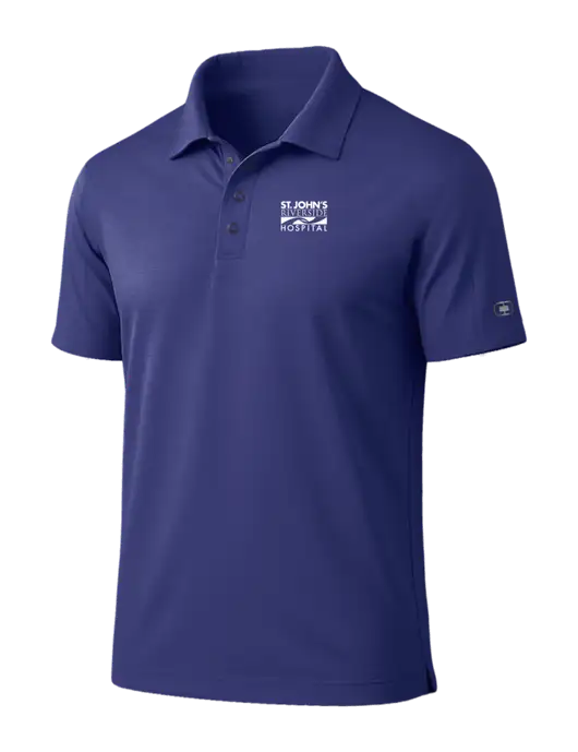 OGIO Linear Navy Polo w/St. John's Riverside Logo