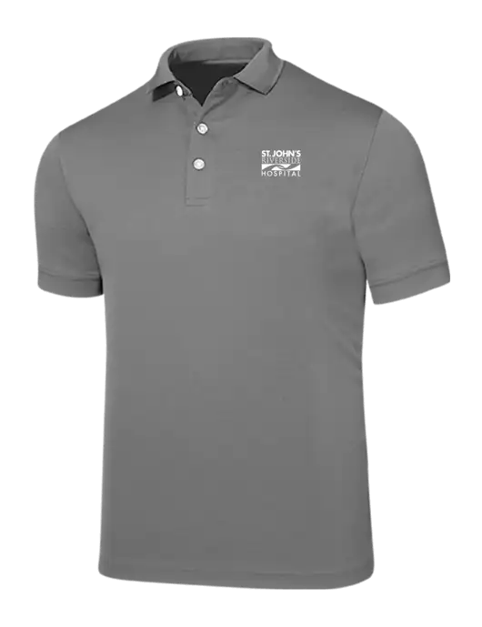 Callaway Ottoman Medium Grey Polo w/St. John's Riverside Logo