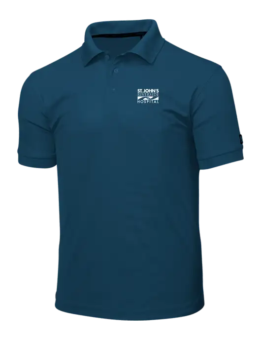 OGIO Light Navy Caliber 2.0 Polo w/St. John's Riverside Logo