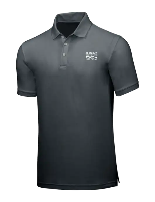 Dark Grey Core Classic Pique w/St. John's Riverside Logo