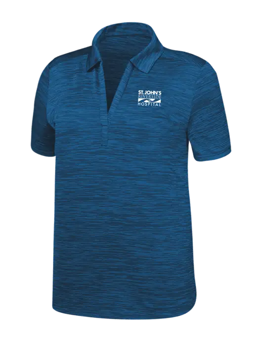 Callaway Womens Medium Slate Blue Broken Stripe w/St. John's Riverside Logo