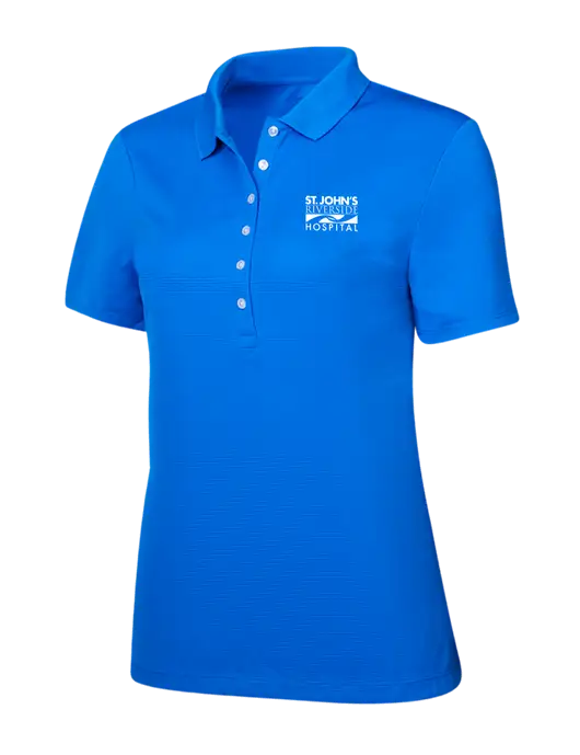 Callaway Womens Ottoman Royal Blue Polo w/St. John's Riverside Logo