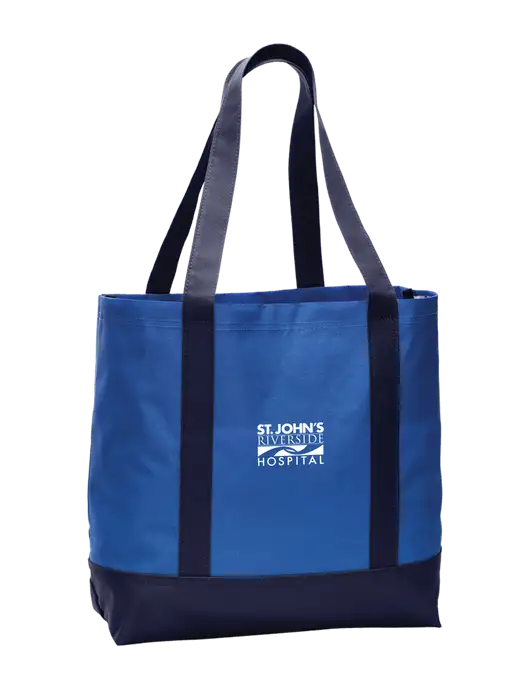 Carryall Blue/Navy Day Tote Twilight w/St. John's Riverside Logo