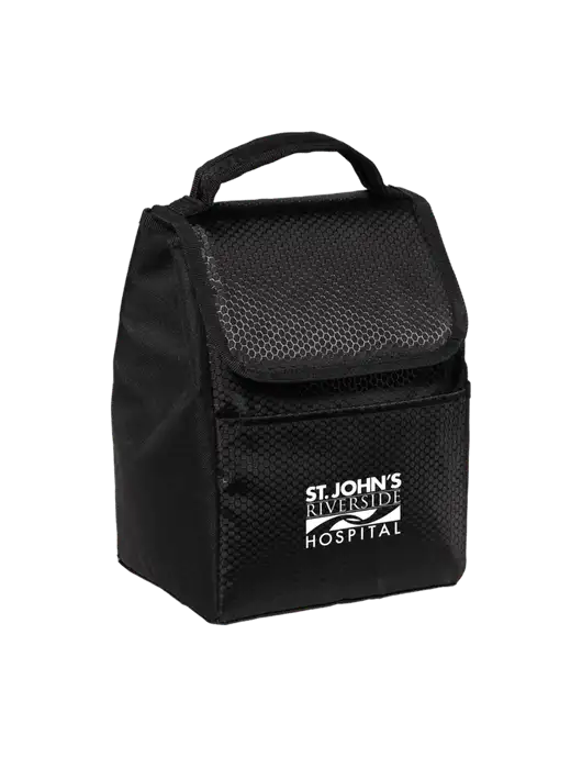 Lunch Bag Black Cooler w/St. John's Riverside Logo