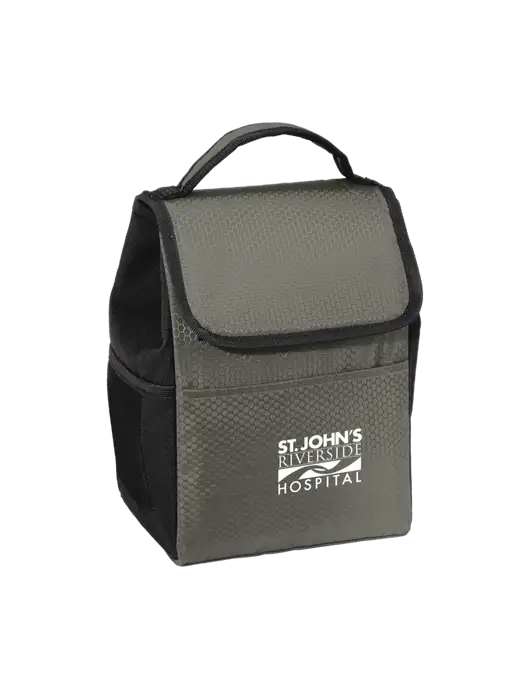 Lunch Bag Grey/Black Cooler w/St. John's Riverside Logo