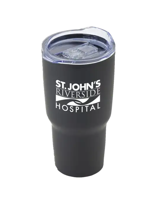 Odyssey Black 30 oz Travel Tumbler w/St. John's Riverside Logo
