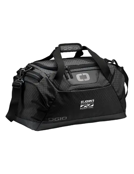 OGIO Black Catalyst Duffle
 w/St. John's Riverside Logo